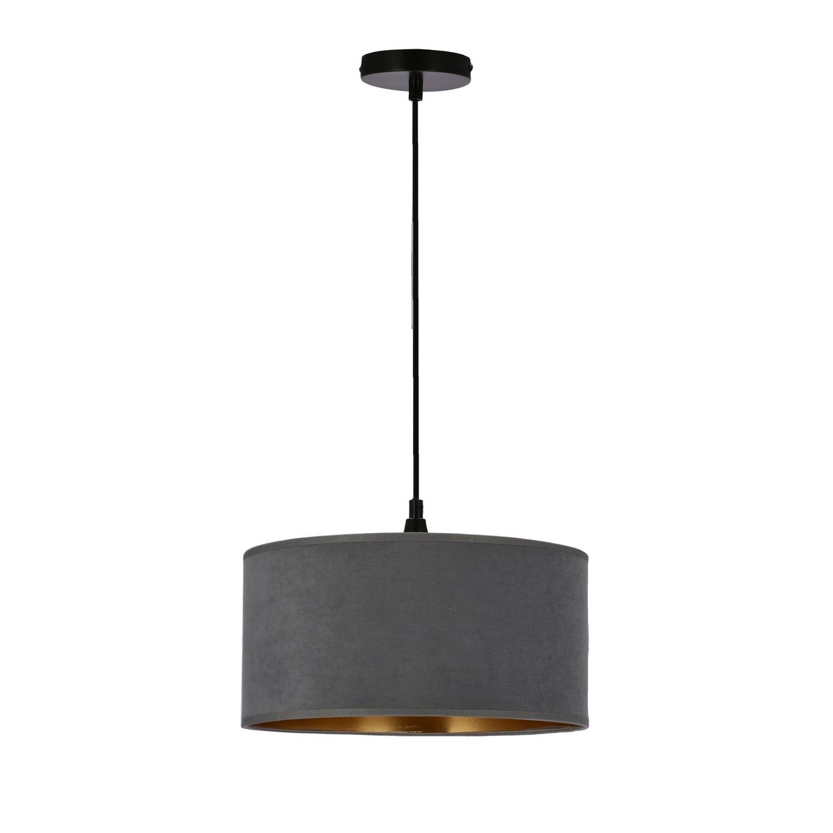 Pendelleuchte 31-22257 Maloto - Goldfarben/Schwarz, KONVENTIONELL, Kunststoff/Metall (30/30/115cm)
