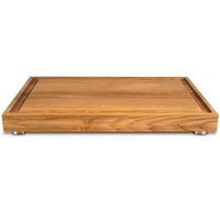 Schneidebrett Löwenburg Eichefarben B: 33 cm - Eichefarben, Basics, Holz (33/3/22cm)
