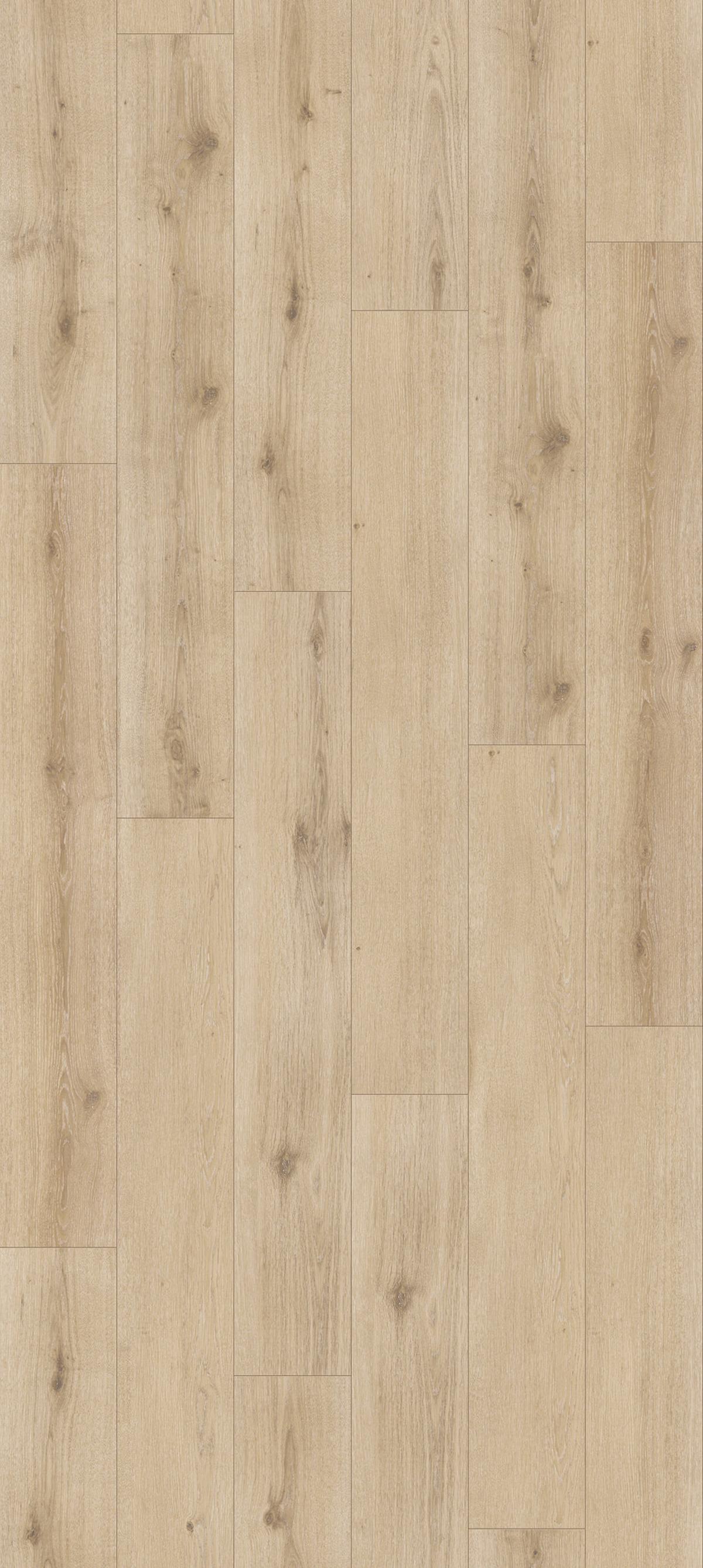 Designboden Eichefarben /Hellbraun Landhausdiele Stärke 8mm - Hellbraun/Eichefarben, Basics, Holz/Kunststoff (128,5/19,4/0,8cm) - Parador