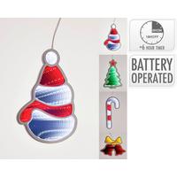 Spiegelleuchte, LED AXT200040 - Multicolor, Basics, Kunststoff (11.8/3.5cm) - X-Mas