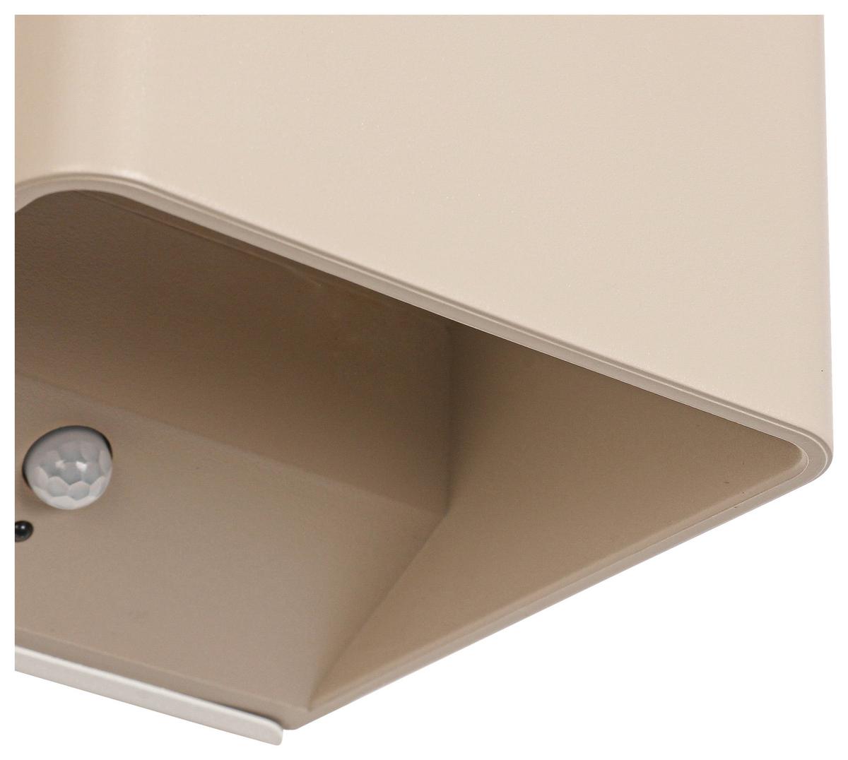 NÁSTĚNNÉ LED SVÍTIDLO HERO2 - pískové barvy, Moderní, kov/plast (10,28/10,1/8,05cm) - Modern Living