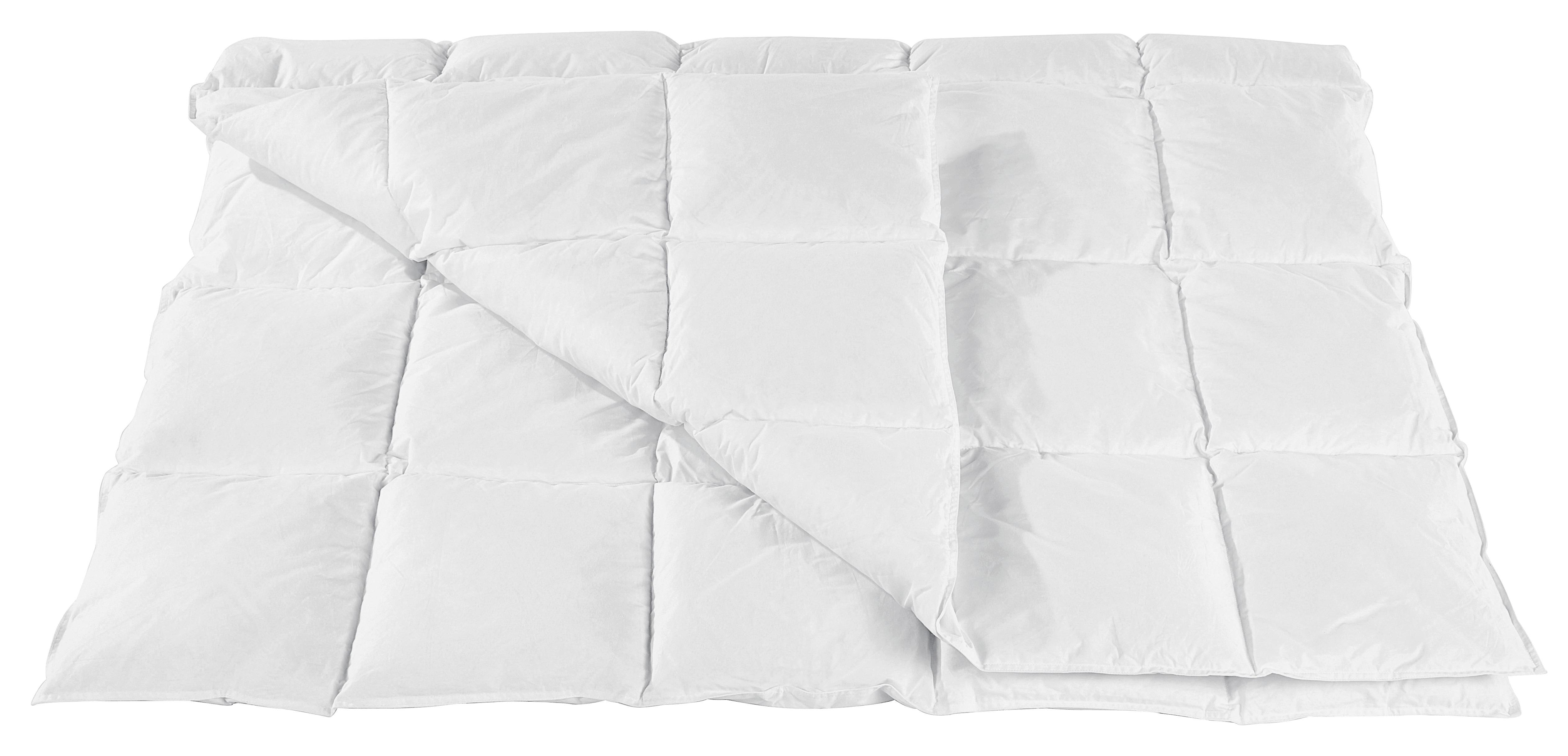 Kassettendecke Fabi Normal 140x200 cm, 40° Waschbar - Weiß, KONVENTIONELL, Textil (140/200cm) - Ele