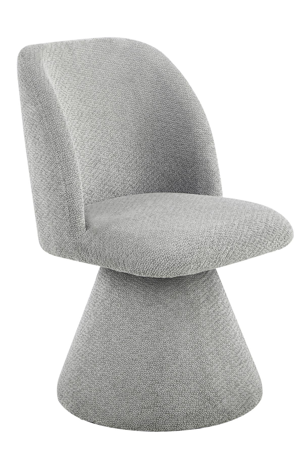 Stuhl-Set Bari II S 2er-Set - Grau, MODERN, Textil/Metall (54/84/61cm) - MID.YOU