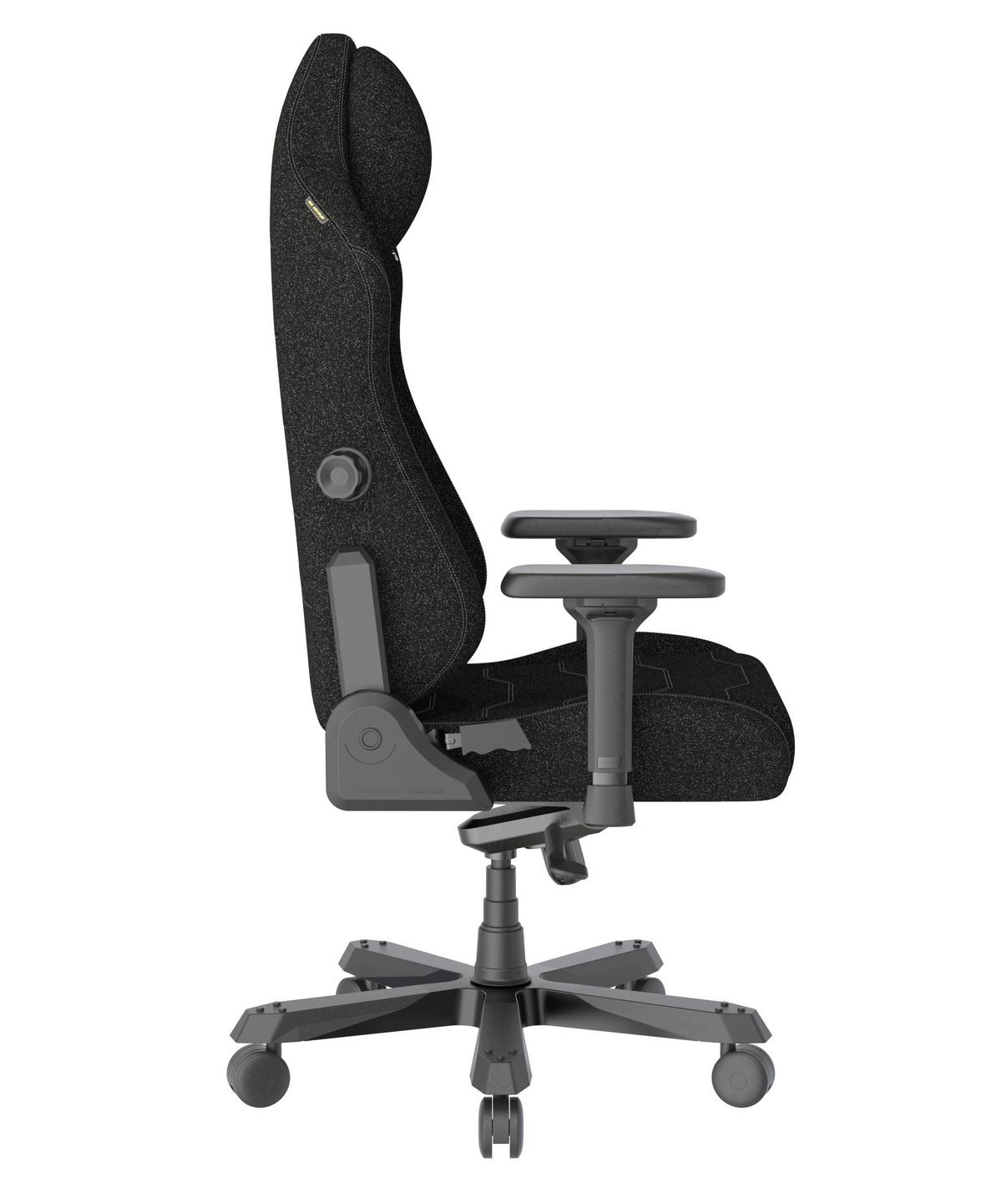Gamingstuhl Master Schwarz B: 70cm - Schwarz, KONVENTIONELL, Textil/Metall (70/133/70cm) - Dxracer
