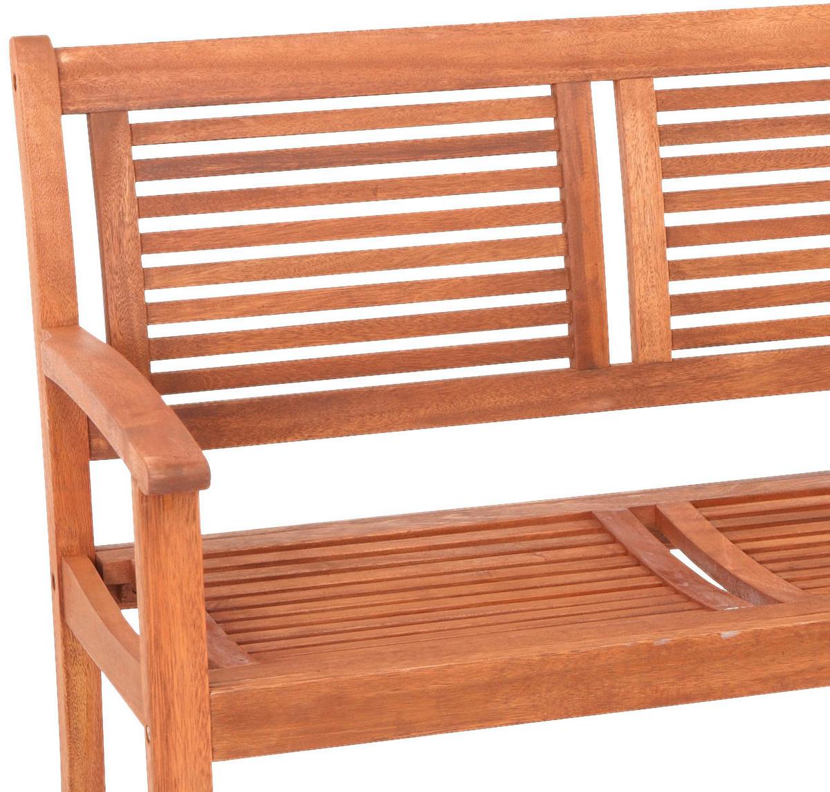 Gartenbank Echtholz 3-sitzer Cordoba Mit Rückenlehne - Naturfarben, Basics, Holz (160/90/58cm) - Gardenson