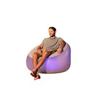 Luftsessel Luxury Outdoor Beige/Transparent mit Led - Transparent/Beige, MODERN, Kunststoff (102/97/71cm) - Bestway