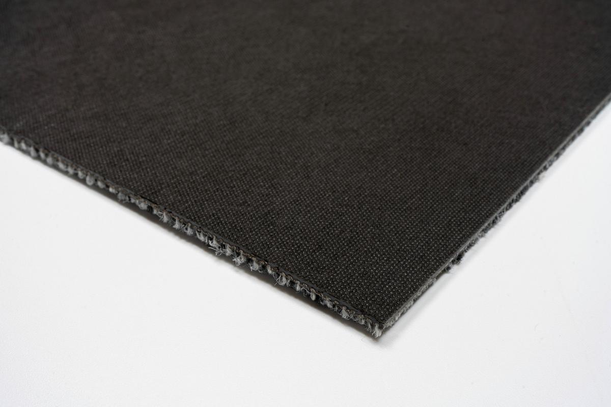 Teppichfliese Dunkelgrau Marmaris 50x50 cm Florhöhe 3mm - Dunkelgrau, Basics, Textil (50/50cm)