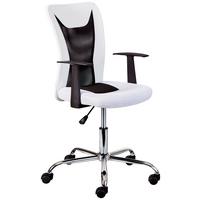 Forgószék Donny - krómszínű/fekete, Konventionell, műanyag/textil (55/85/55cm) - MID.YOU