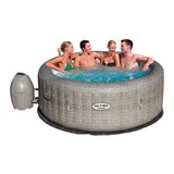 Whirlpool Aufblasbar Lay-Z-Spa Honolulu Airjet Ø 196 Xh 71 cm - Grau, MODERN, Kunststoff (196/71cm) - Bestway