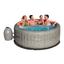 Whirlpool Aufblasbar Lay-Z-Spa Honolulu Airjet Ø 196 Xh 71 cm - Grau, MODERN, Kunststoff (196/71cm) - Bestway