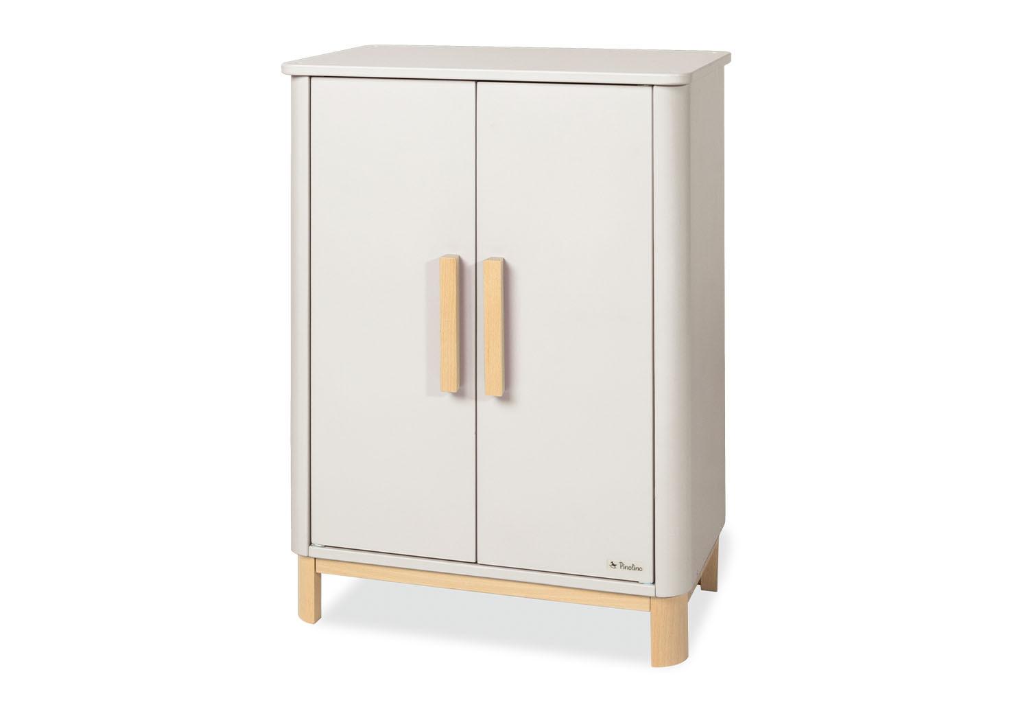 PUPPENKLEIDERSCHRANK PUPPENSCHRANK - Beige/Naturfarben, Basics, Holz (48/65/30cm) - Pinolino