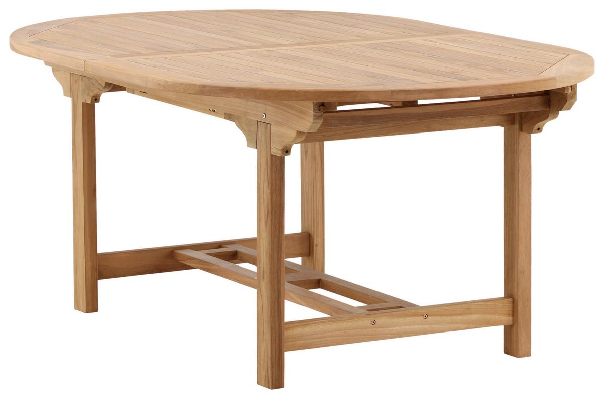 Gartentisch Kenya Teakholz L 180 Cm - Teakfarben, KONVENTIONELL, Holz (180/120/75cm) - Gardenson