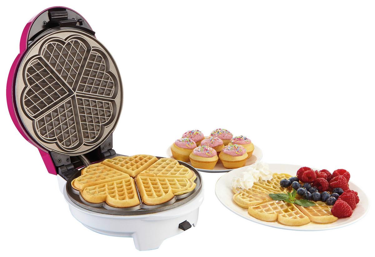 Waffeleisen 2-in-1 WCm702Pw Lila - Lila, Basics, Metall (22/12/26cm)