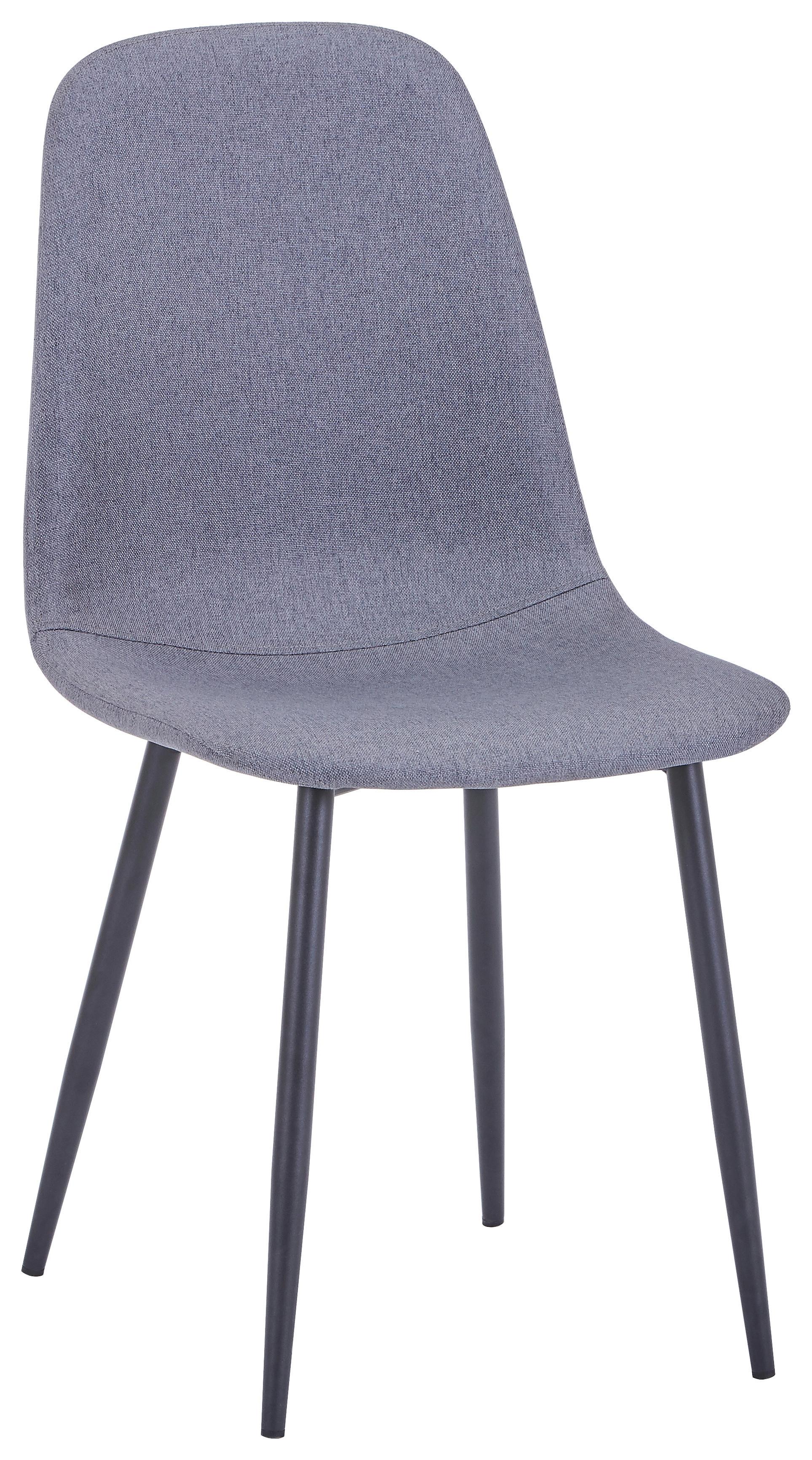 ŽIDLE DANA - černá/tmavě šedá, Lifestyle, kov/textil (44/87/54cm) - Mömax