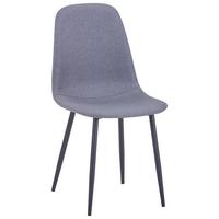 ŽIDLE DANA - černá/tmavě šedá, Lifestyle, kov/textil (44/87/54cm) - Mömax
