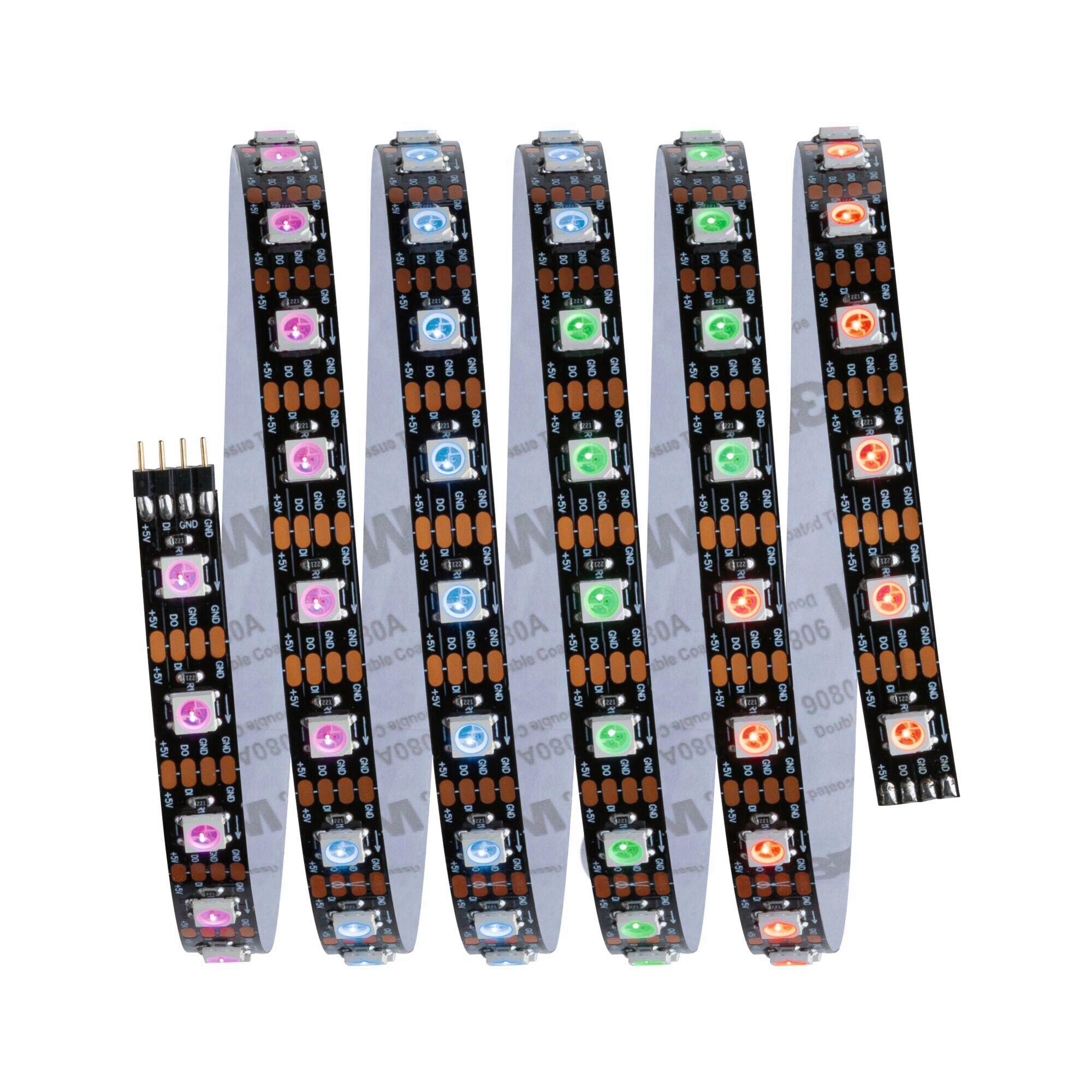 LED-Stripe 150 cm dimmbar - Schwarz, Basics, Metall (150,0/1,0/0,2cm) - Paulmann