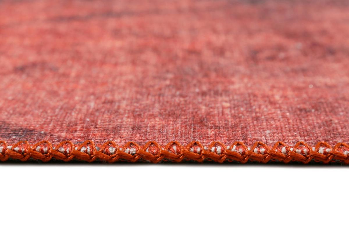 Webteppich Pepe Rot/rotbraun 80x150 Cm - Rotbraun/Rot, Trend, Textil (80/150cm) - WECON HOME