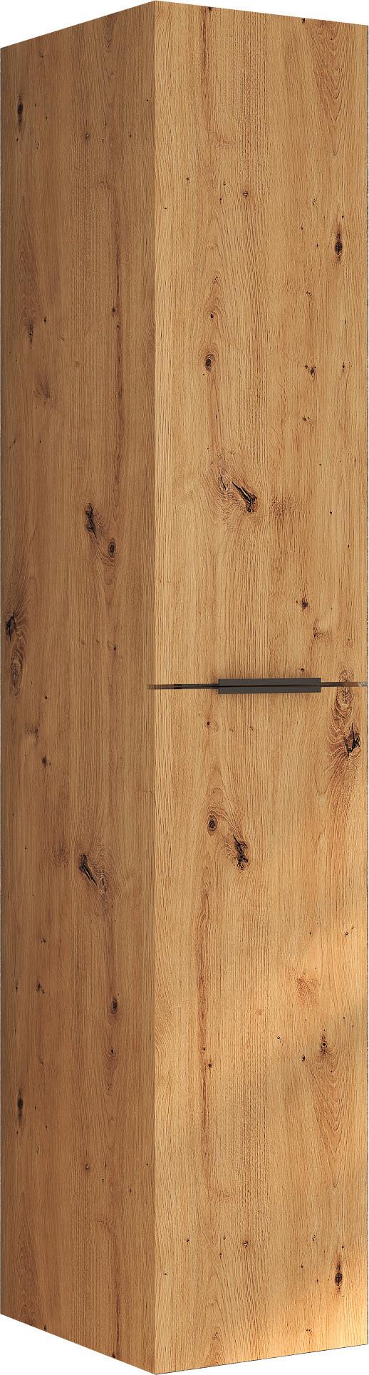 Hochschrank Sana Eiche Artisan Dekor B: 33 cm - Eiche Artisan, MODERN, Holzwerkstoff (33/166/33cm) - Stylife