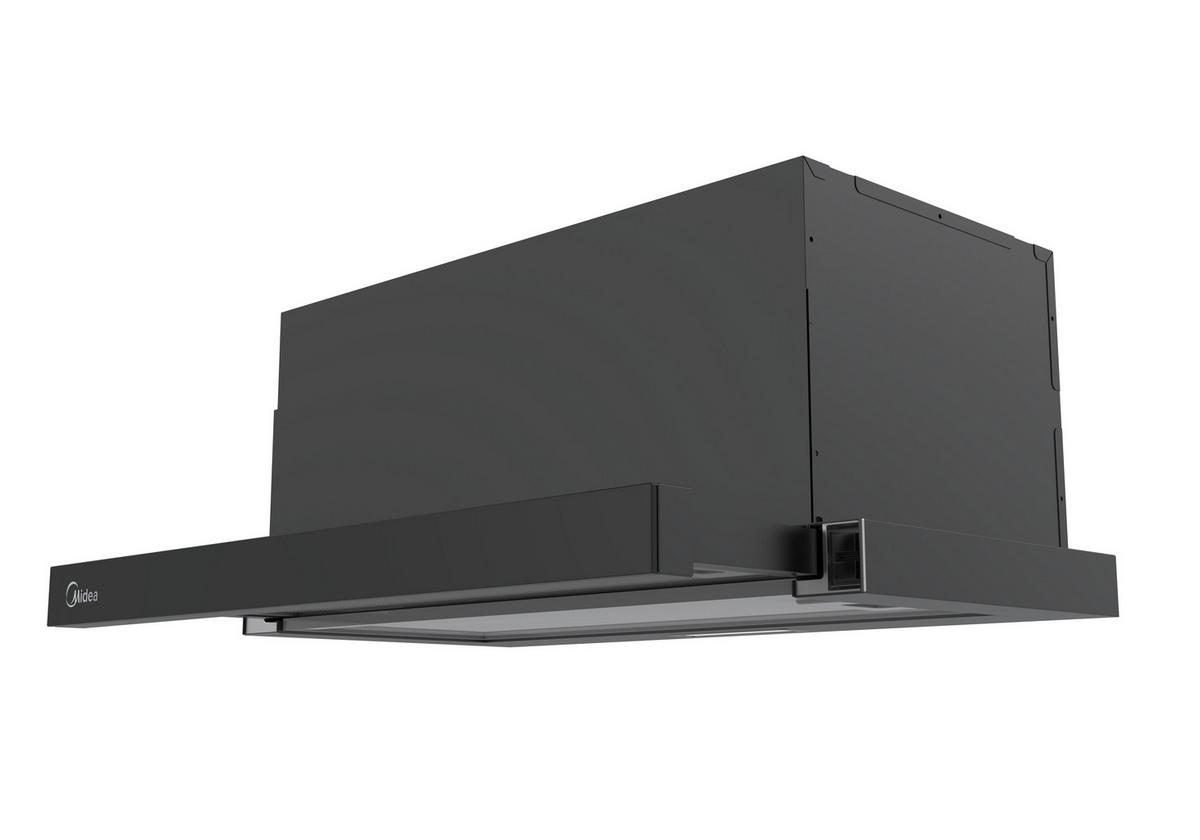 Dunstabzugshaube Mh60l07em21bb-Eu - Schwarz, Basics, Metall (59.5/25.5/30.8cm) - Midea