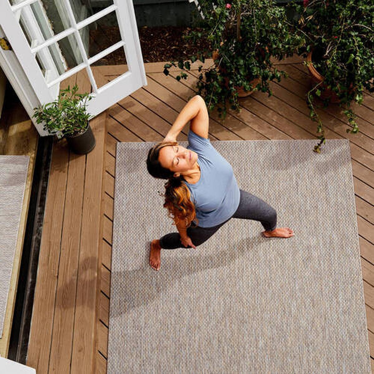 Outdoorteppich Melissa - Beige, KONVENTIONELL, Textil (120/170cm)