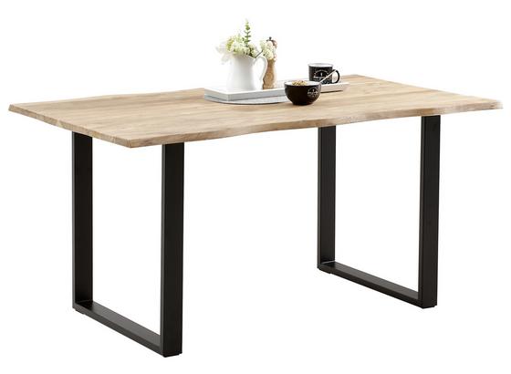 Esstisch Runner L: 140 cm Akazie - Schwarz/Akaziefarben, Natur, Holz/Metall (140/80/76cm) - MID.YOU Esstisch Runner L: 140 cm Akazie - Schwarz/Akaziefarben, Natur, Holz/Metall (140/80/76cm) - MID.YOU