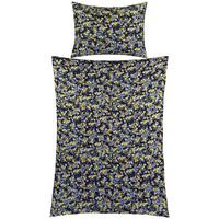 Ágyneműhuzat-garnitúra Brigit - sötétkék/sárga, Modern, textil - Luca Bessoni