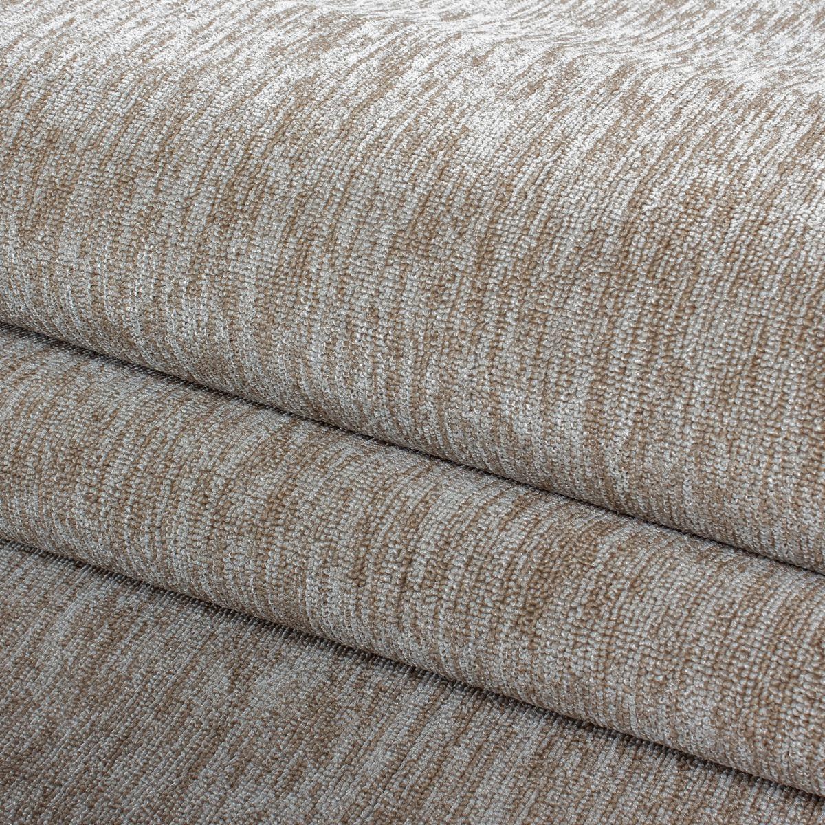 Teppich Läufer Beige Nizza 80x250 cm - Beige, KONVENTIONELL, Textil (80/250cm)