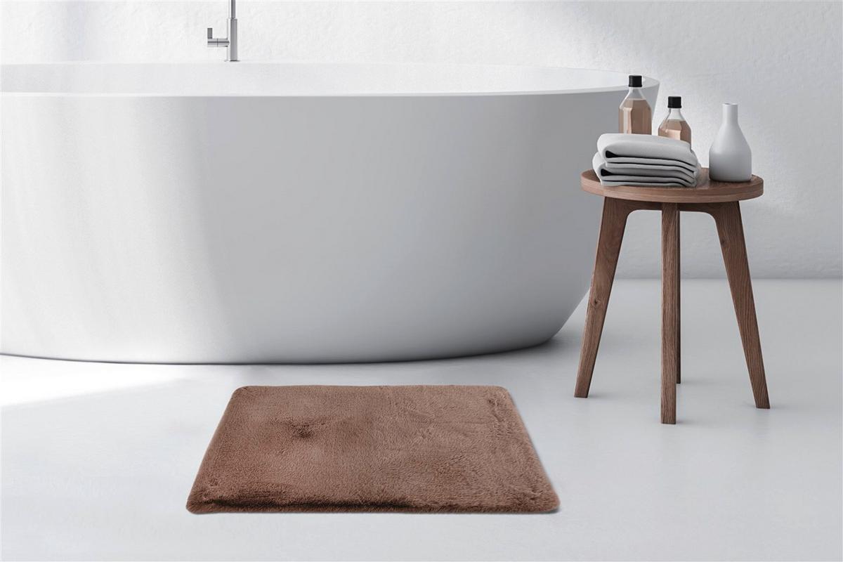 Fellteppich Rabbit Beige, 40x60 Cm - Beige, KONVENTIONELL (40/60cm)