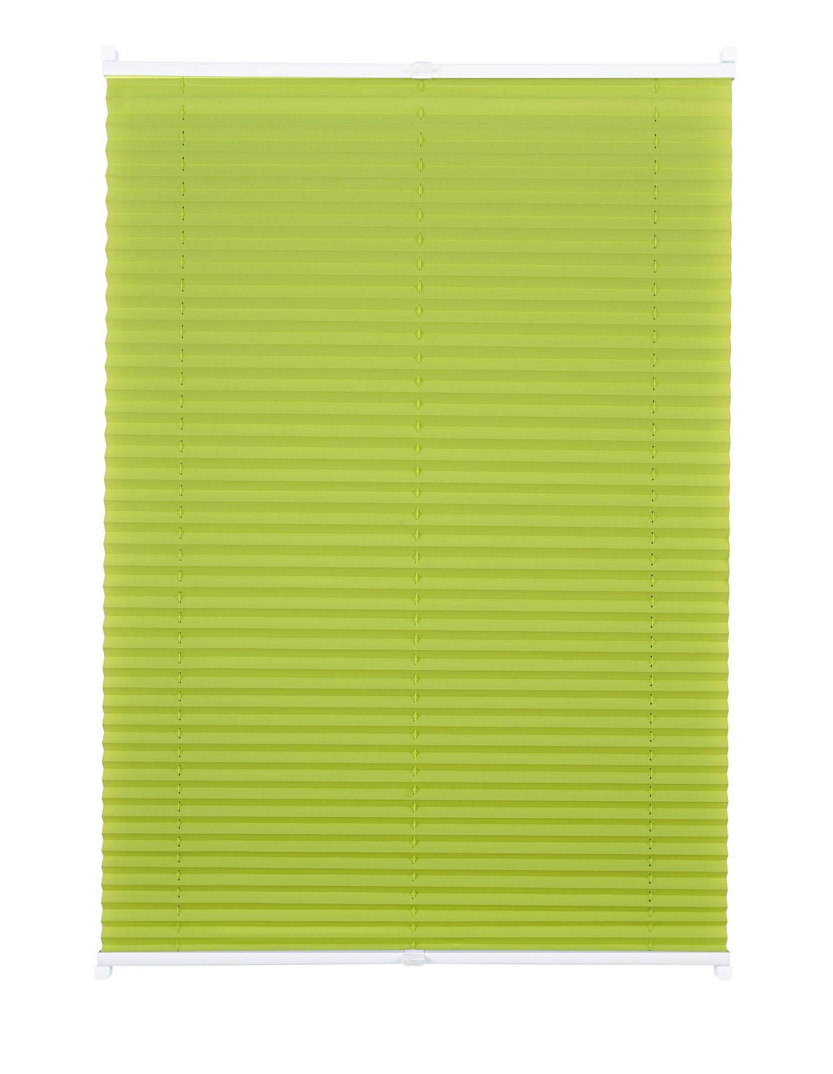 Plissee Free Grün B: 100 cm - Grün, Basics, Textil (100/130cm) - Homeware
