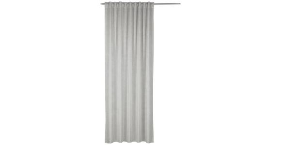 Vorhang mit Band Marlen 135x245 cm Grau - Grau, MODERN, Textil (135/245cm) - Luca Bessoni