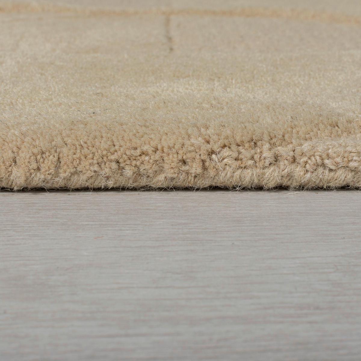 Wollteppich 503119373933 - Beige, Basics, Textil (160/160cm)