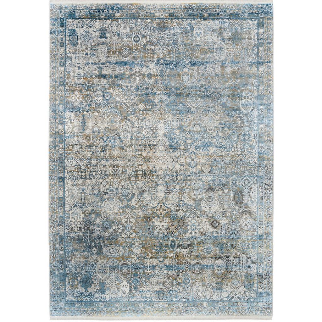 Webteppich Toulon Blau/grau 160x230 Cm
