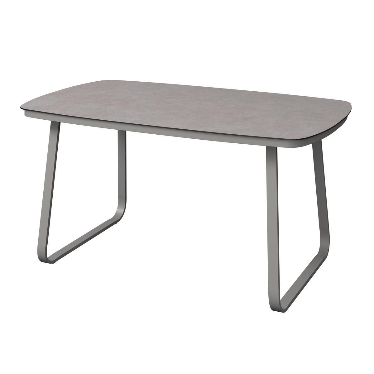 LOUNGEGARNITUR AUCKLAND - Beige/Creme, MODERN, Glas/Textil (242/195cm) - Beldano