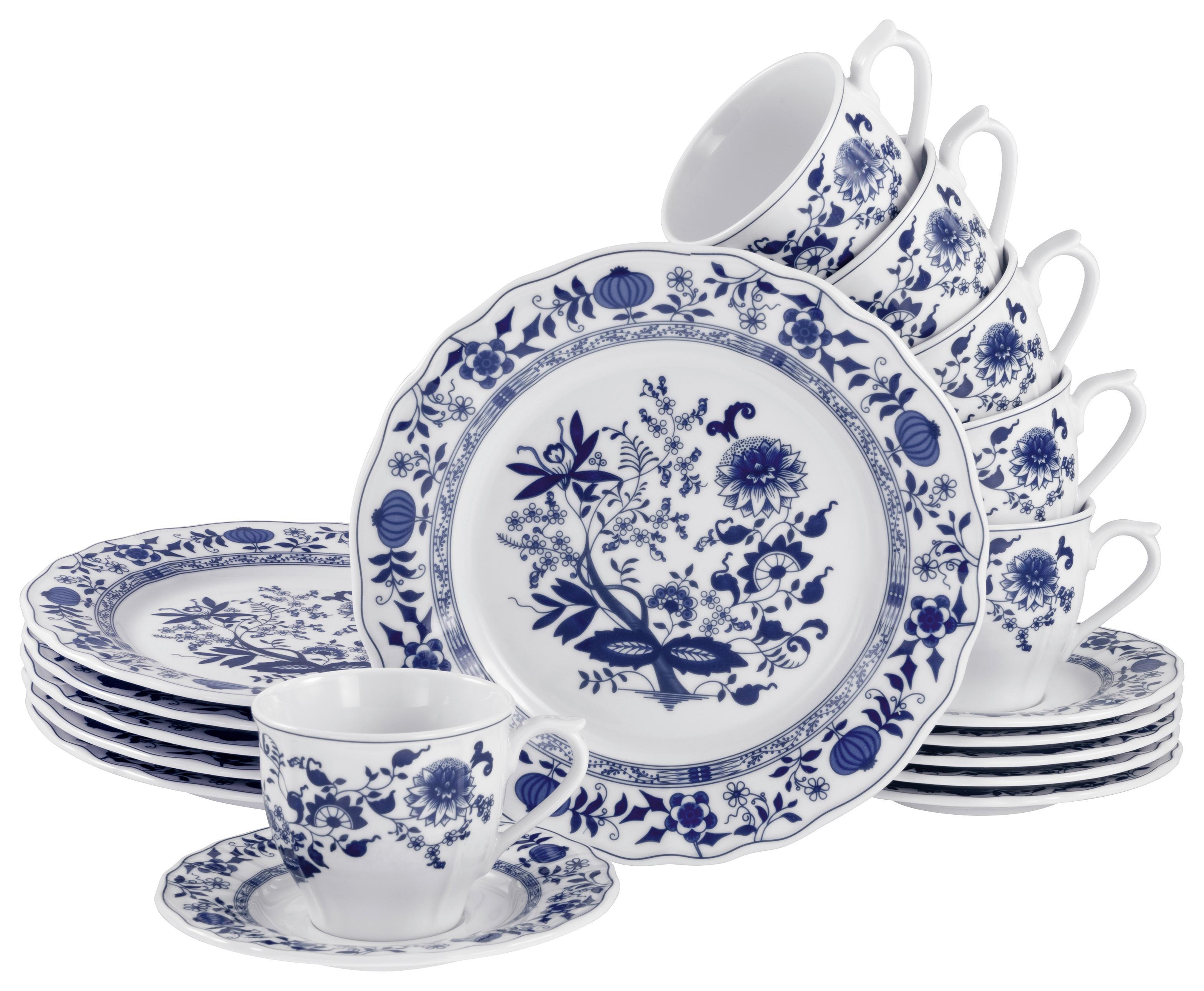 KAFFEESERVICE Flora 18-teilig 6 Personen