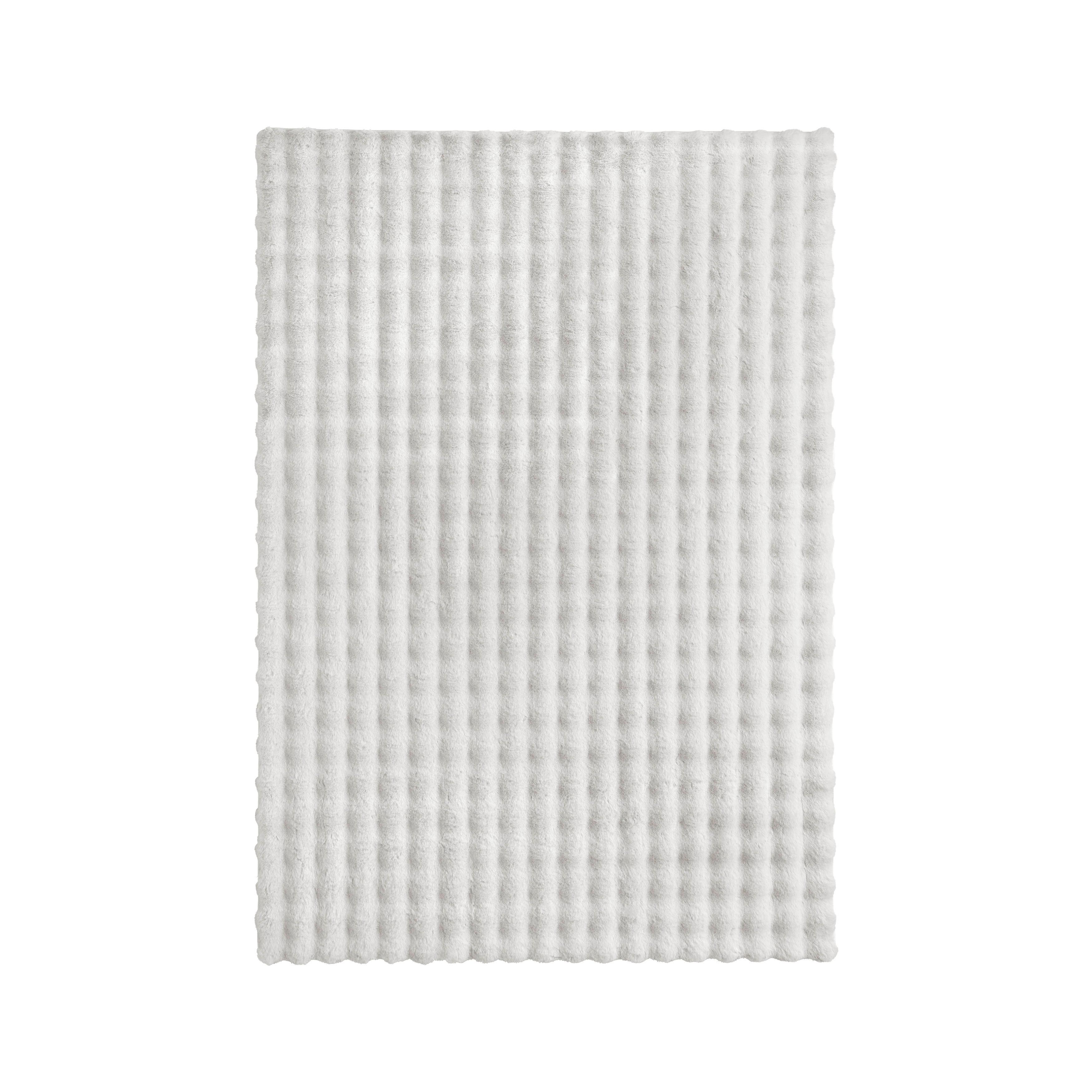 UMELÁ KOŽUŠINA BUBBLE 1 - krémová, Modern, plast (80/150cm) - Mömax