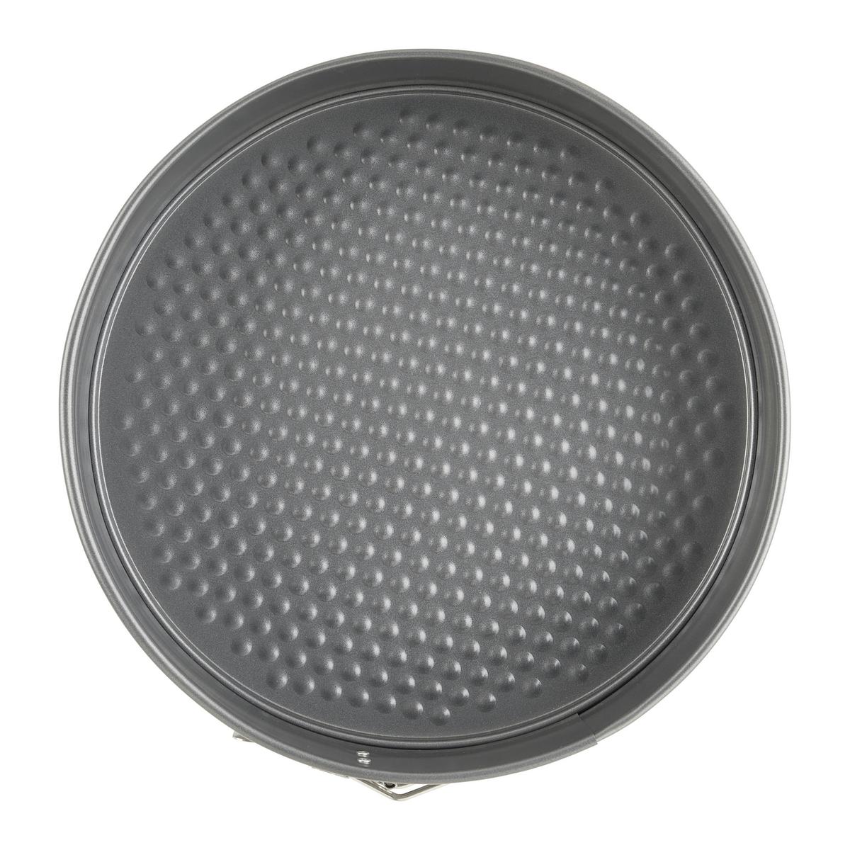 Forma s odnimatelným dnem P: 24 cm - šedá, Konvenční, kov (24/6,8cm) - Mömax