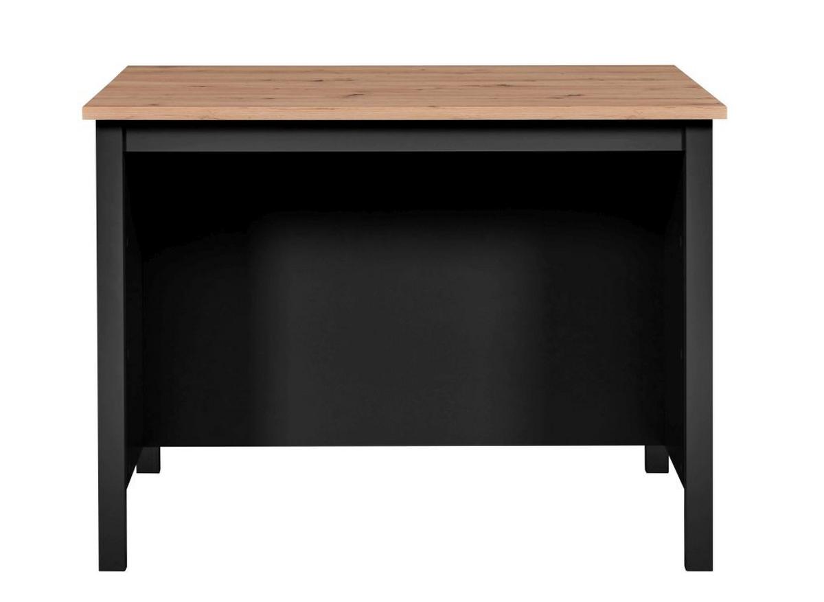 BAROVÝ STÔL NARO - čierna/dub artisan, Konventionell, kompozitné drevo (124/91,5/75cm)