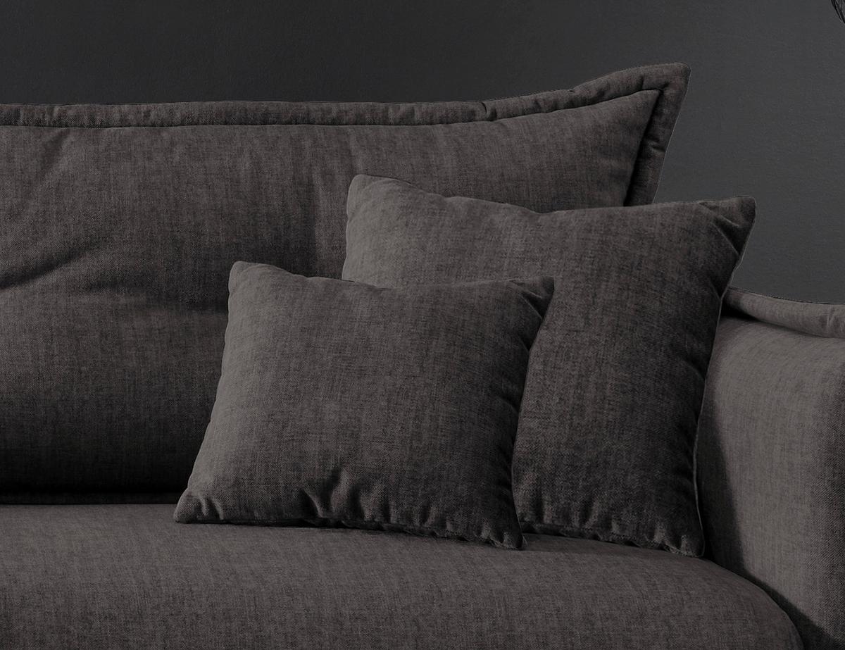 Ecksofa Lava Anthrazit S: 180/255 Cm - Türkis/Anthrazit, MODERN, Textil (180/255cm) - Livetastic