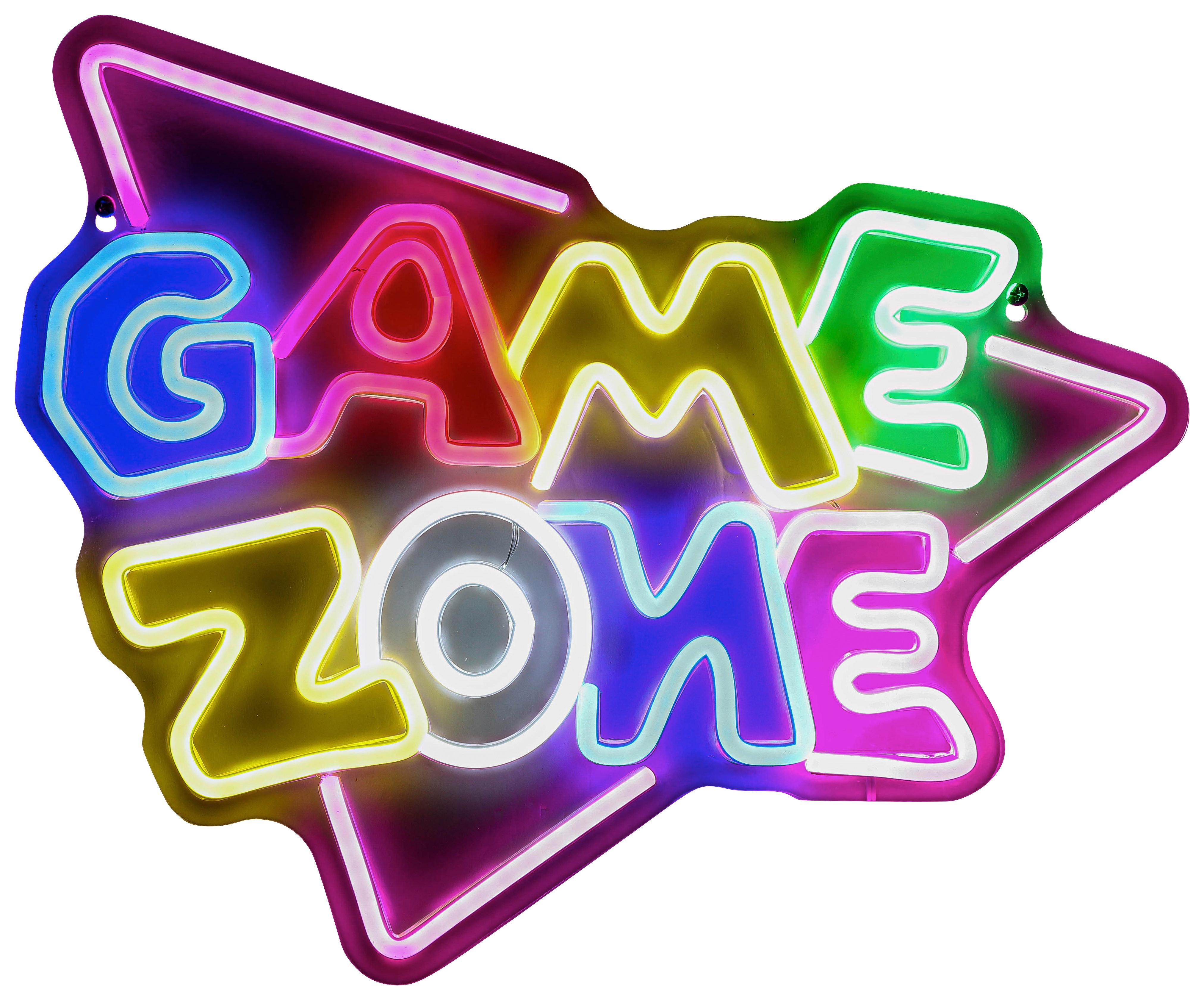 DEKORAČNÍ LED SVÍTIDLO ZONI - bílá/průhledné, Moderní, plast (40/32/1cm) - Mömax