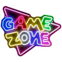 DEKORAČNÍ LED SVÍTIDLO ZONI - bílá/průhledné, Moderní, plast (40/32/1cm) - Mömax