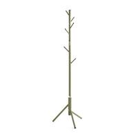 ŠATNÍ STOJAN NADJA -SB- - zelená, Moderní, kov (48/173cm) - Mömax