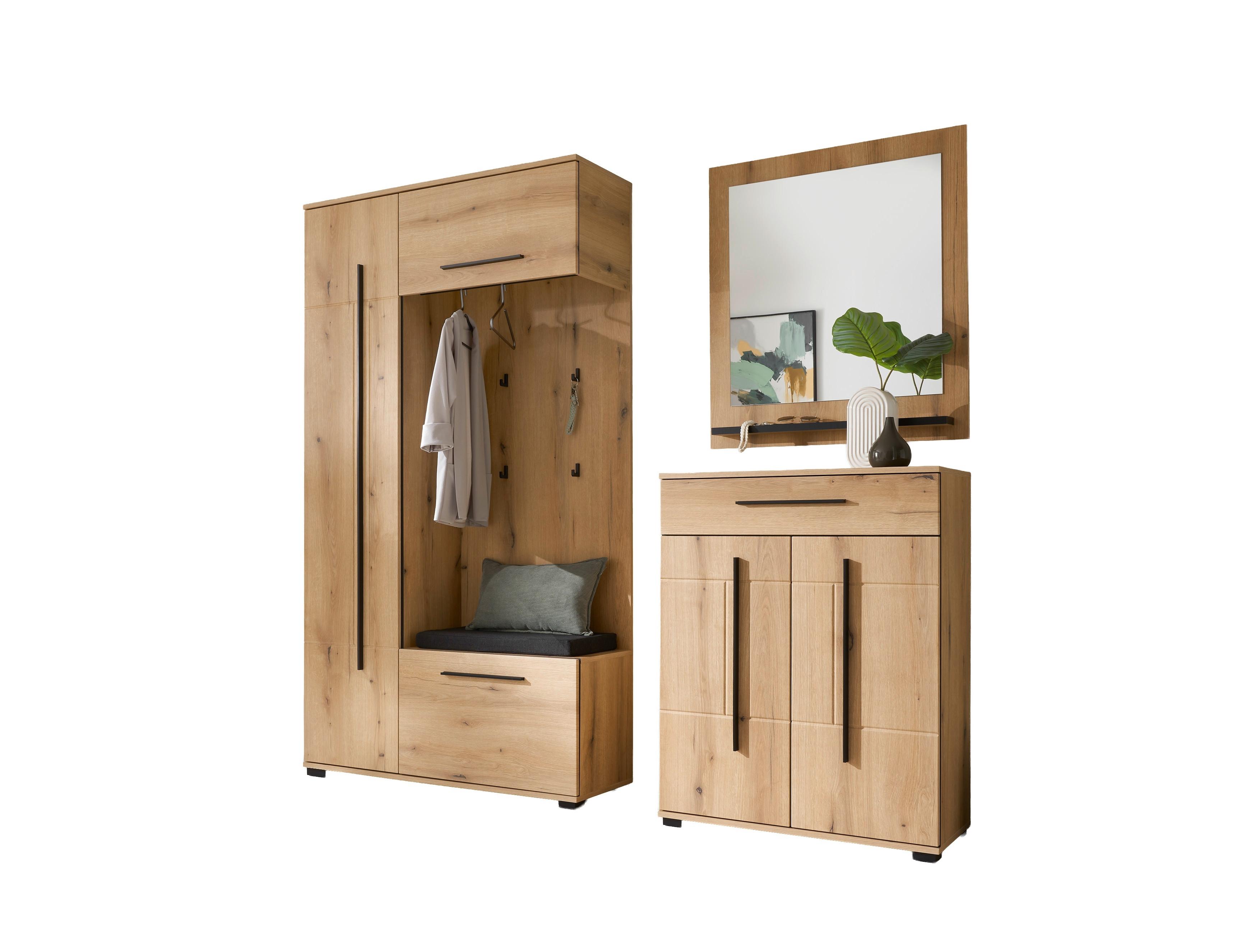 GARDEROBE Cantara Eichefarben B: 201cm
