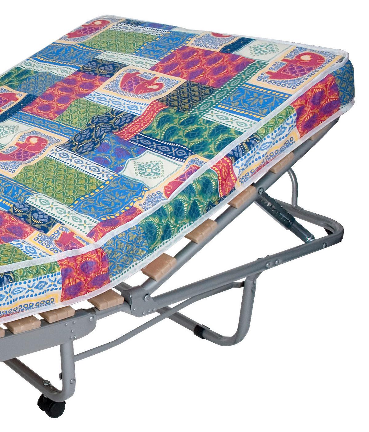 Vendégágy Luxor 80/40cm - alumíniumszínű, Modern, fém (80/40/190cm)
