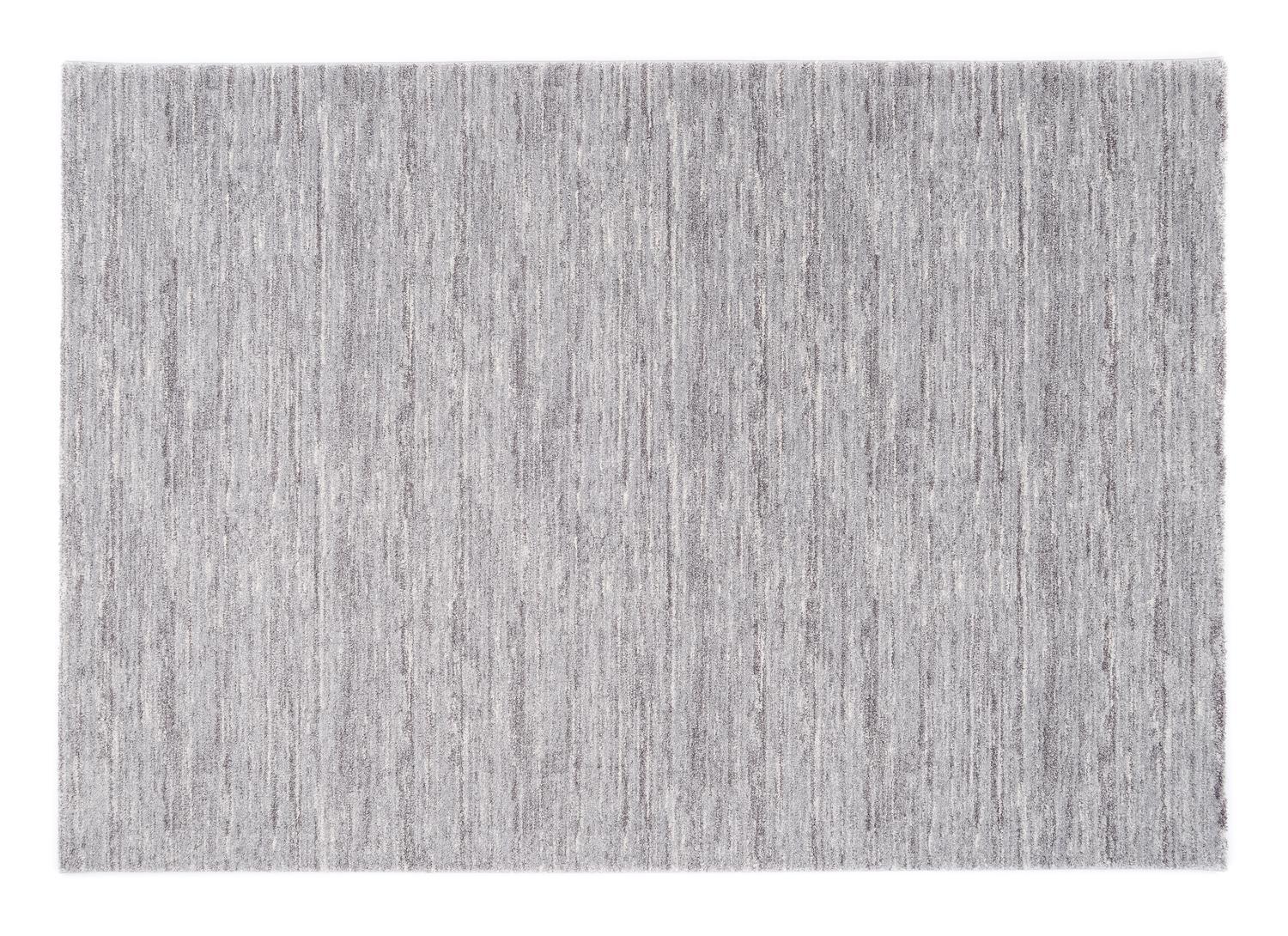 Flachwebteppich Sofi Lori Grau 65x130 cm - Grau, Design, Textil (65/130cm) - Novel