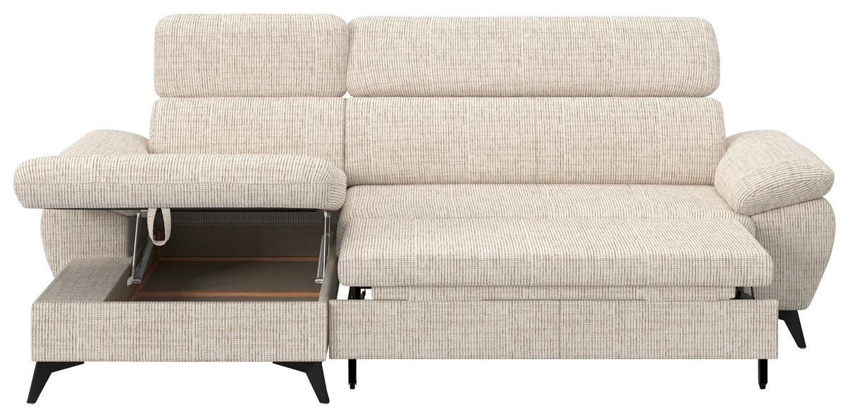 Sarokkanapé Hudson - textil (166/261cm)