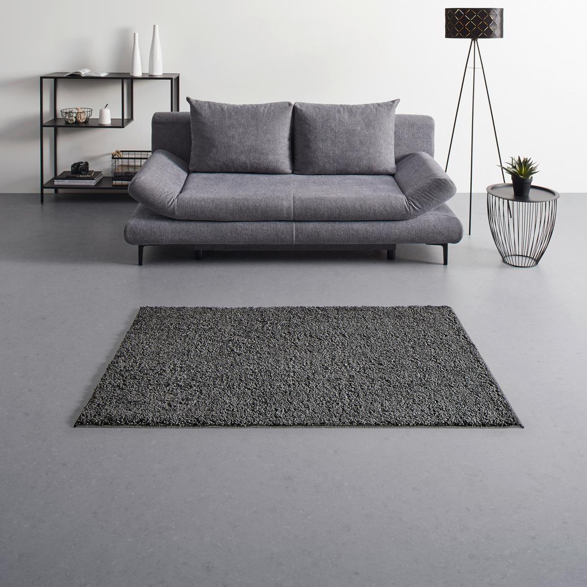 KOBEREC S VYSOKÝM VLASEM Bono 3, 120/175cm, antracit - antracitová, textil (120/175cm) - Based