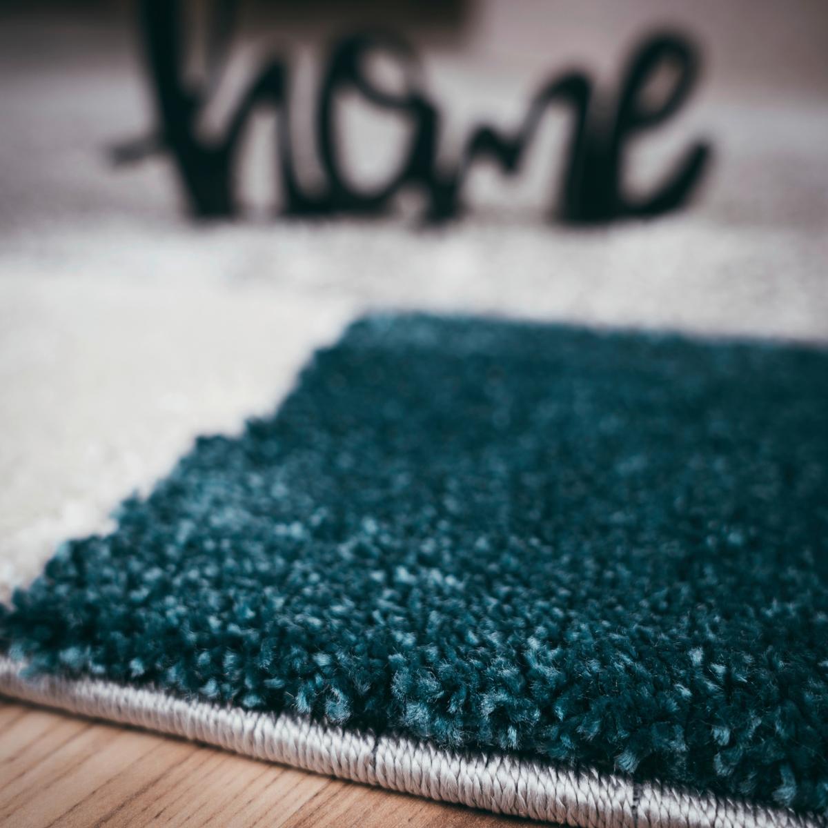 Flachwebteppich My Frisco 281 - Blau, Basics, Textil (120/170cm) - Obsession