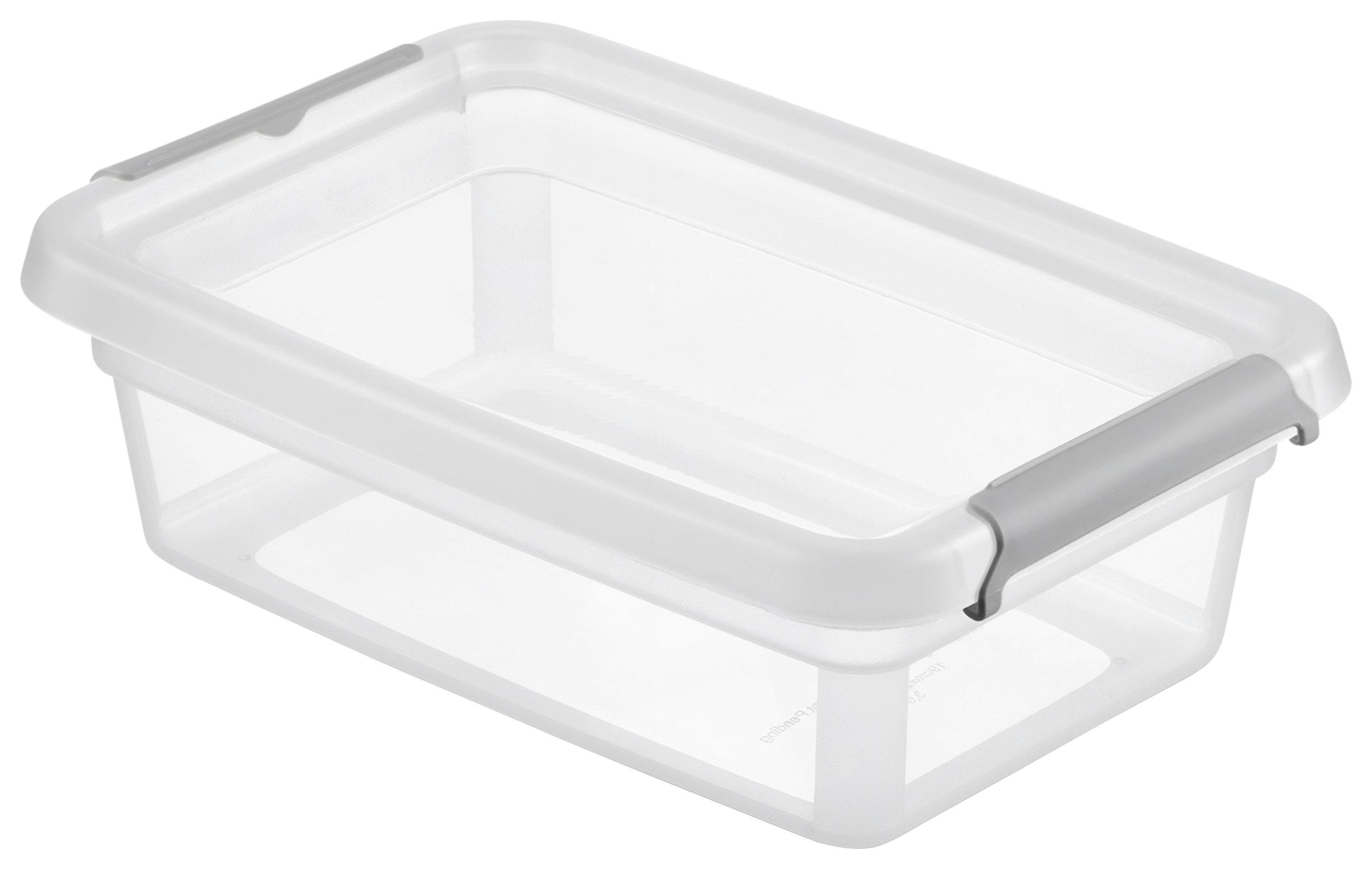 ÚLOŽNÝ BOX CHAOS - CA. 3L - průhledné, Moderní, plast (19/28/9cm) - Mömax