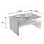 Moderner Couchtisch Laura in Avola Dekor und Weiß - Eichefarben/Weiß, MODERN, Holzwerkstoff (90/42/60cm) Moderner Couchtisch Laura in Avola Dekor und Weiß - Eichefarben/Weiß, MODERN, Holzwerkstoff (90/42/60cm)