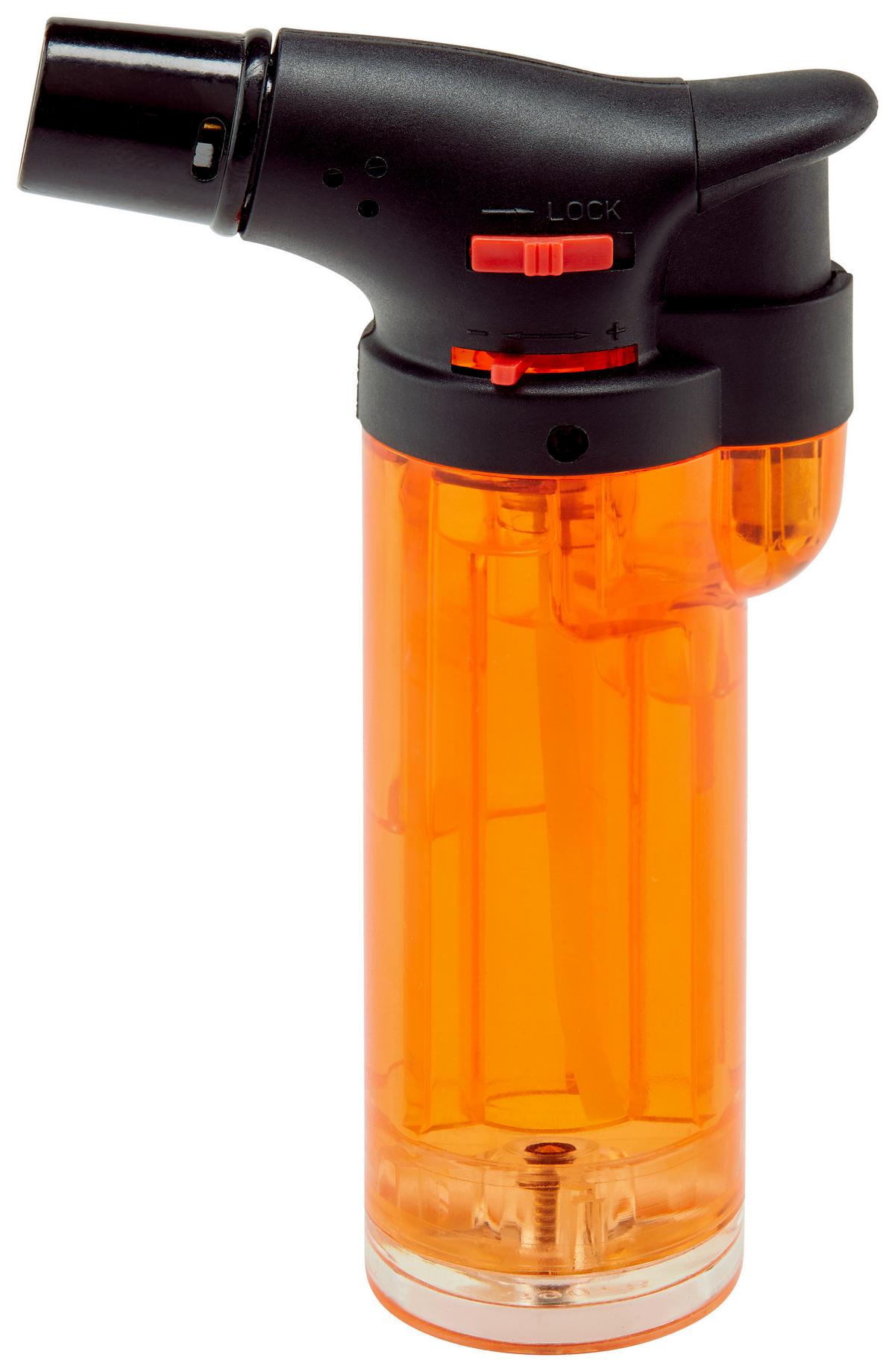 Minigasbrenner Torch Farbl. Sort. - Blau/Schwarz, Basics, Kunststoff